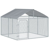 easycomfort recinto per cani da esterno recinto per animali con copertura impermeabile 230x230x175cm
