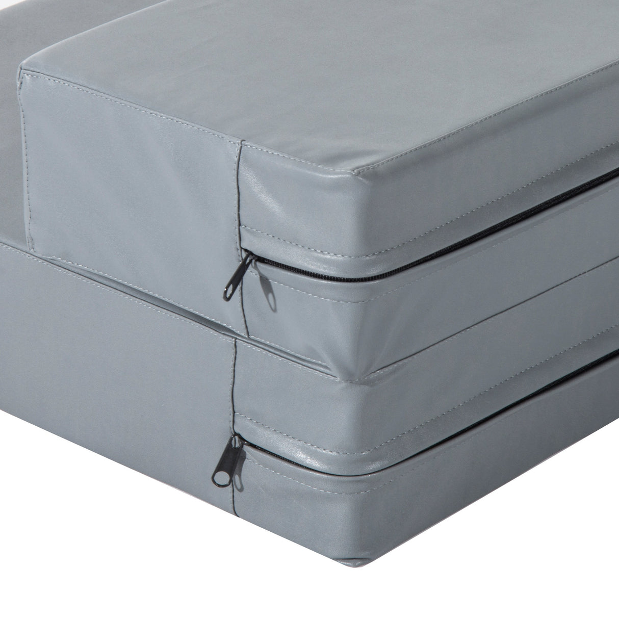 easycomfort easycomfort scaletta per cani materassino 2 in 1 in pu e gommapiuma 45x39x20cm grigio