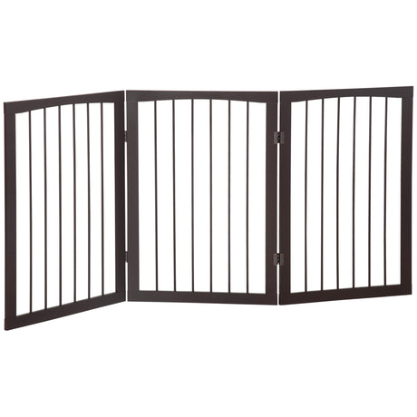 easycomfort easycomfort cancellino per cani e animali domestici a 3 sezioni divisorio di sicurezza pieghevole 160x1.2x76cm