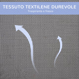 easycomfort easycomfort lettini per cani fino a 50kg impermeabile e traspirante 92x76x18 cm