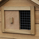 easycomfort easycomfort pollaio prefabbricato in legno per 2 galline per giardino