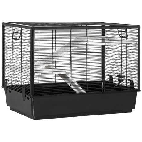 immagine-1-easycomfort-gabbia-per-porcellino-d-india-con-maniglia-serbatoio-d-acqua-rampa-e-piatto-80x48x58cm-nera