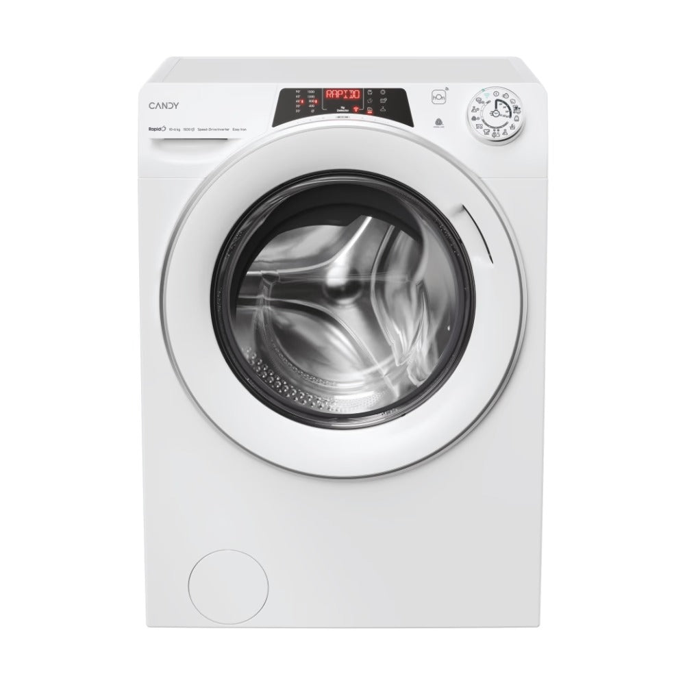 candy lavasciuga candy rapido row51066dwmst s 10 kg classe ciclo combinato d 1500 giri a85xl60xp51 wi fi ble app hon funzione vapore ean 8059019044996