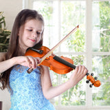 easycomfort easycomfort violino 44 per adulti con accessori inclusi custodia archetto corde ponticello accordatore 58 5 x 21 5 x 7cm