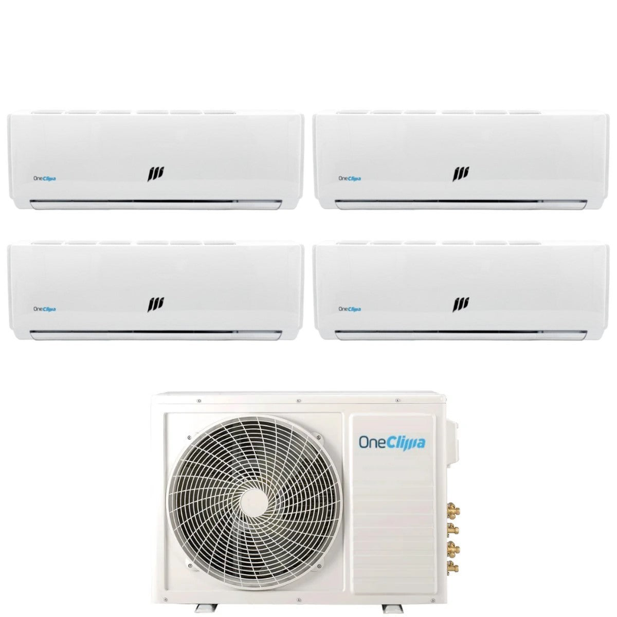 oneclima condizionatore oneclima quadri split inverter serie pro 12121212 con mlt42x5y24 r 32 wi fi optional 12000120001200012000