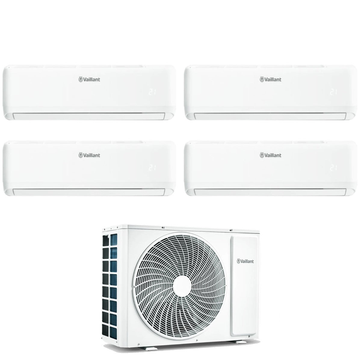 vaillant climatizzatore condizionatore vaillant quadri split inverter serie climavair pro 99912 con vam1 080a4no r 32 wi fi integrato 90009000900012000