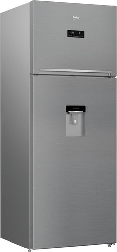 beko frigorifero doppia porta beko rdne455e30dzxbn 402 litri classe f a185xl70xp655 no frost compressore prosmart metallico ean 8690842380266
