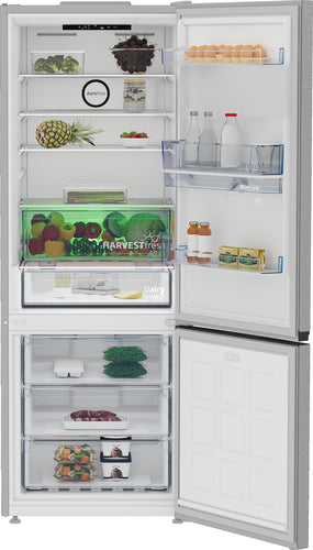 beko frigorifero combinato beko b3rcne564hdxb 490 litri classe e a192xl70xp745 total no frost harvestfresh metal look ean 8690842629853