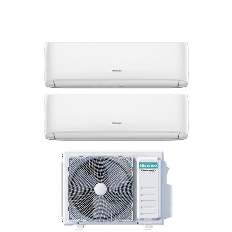 area occasioni climatizzatore condizionatore hisense dual split inverter serie hi comfort 7_12 con 2amw42u4rgc r 32 wi fi integrato 7000_12000 novita 34246