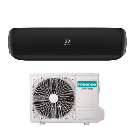 area occasioni climatizzatore condizionatore hisense inverter serie apple pro black 12000 btu tgve120bg r 32 wi fi integrato classe a++ a+ colore nero ao1026