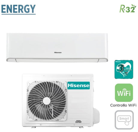 area occasioni climatizzatore condizionatore hisense inverter serie energy 12000 btu tq35xe0bg r 32 wi fi integrato classe a+++ a++ ao1015