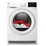 asciugatrice a pompa di calore 8 kg aeg tr7g81ow serie 7000 sensidry okoflow a85xl59 6xp63 8 classe a++