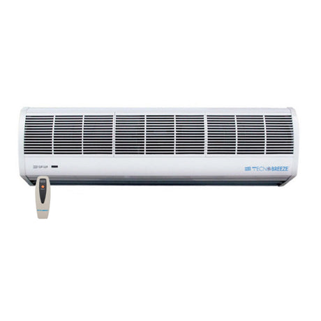 barriera d aria centrifuga tecnogas tecnobreeze modello natural wind 120 da 120 cm con telecomando codice 14202