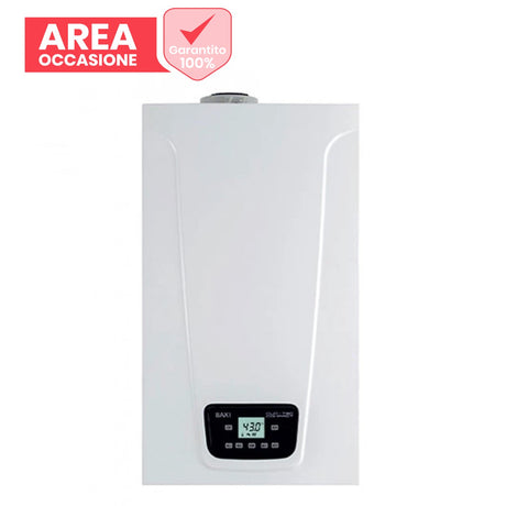 baxi area occasioni 2513 caldaia a condensazione baxi duo tec compact e 24 kw metanogpl con kit scarico fumi