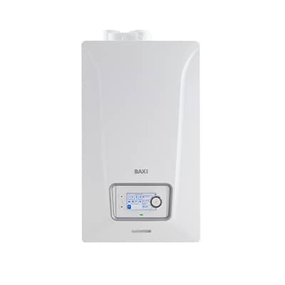 caldaia a condensazione baxi luna style 1.35 solo riscaldamento low nox metano o gpl completo di kit scarico fumi a7754008