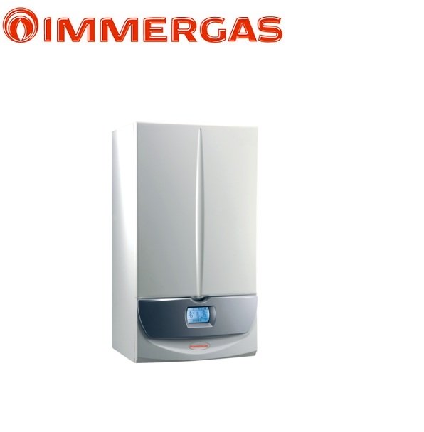 caldaia a gas immergas victrix superior 32 kw a condensazione completa di kit per scarico fumi metano new erp
