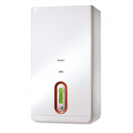 caldaia a gas riello family ar 35 kis gpl a condensazione completa di kit fumi new erp