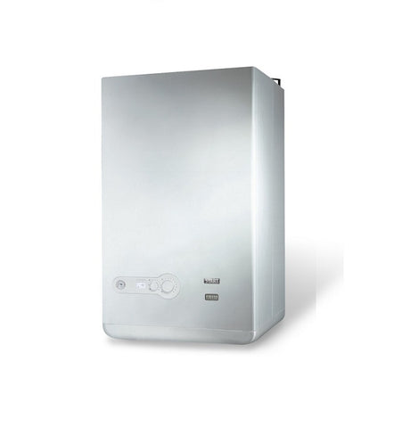 caldaia a gas riello start aqua condens 25 bis gpl a condensazione completa di kit fumi new erp
