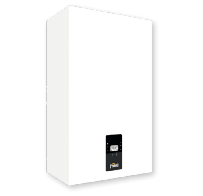 caldaia ferroli a condensazione bluehelix alpha 24c completa di kit scarico fumi metano o gpl cod. 0tpf2awa 10850