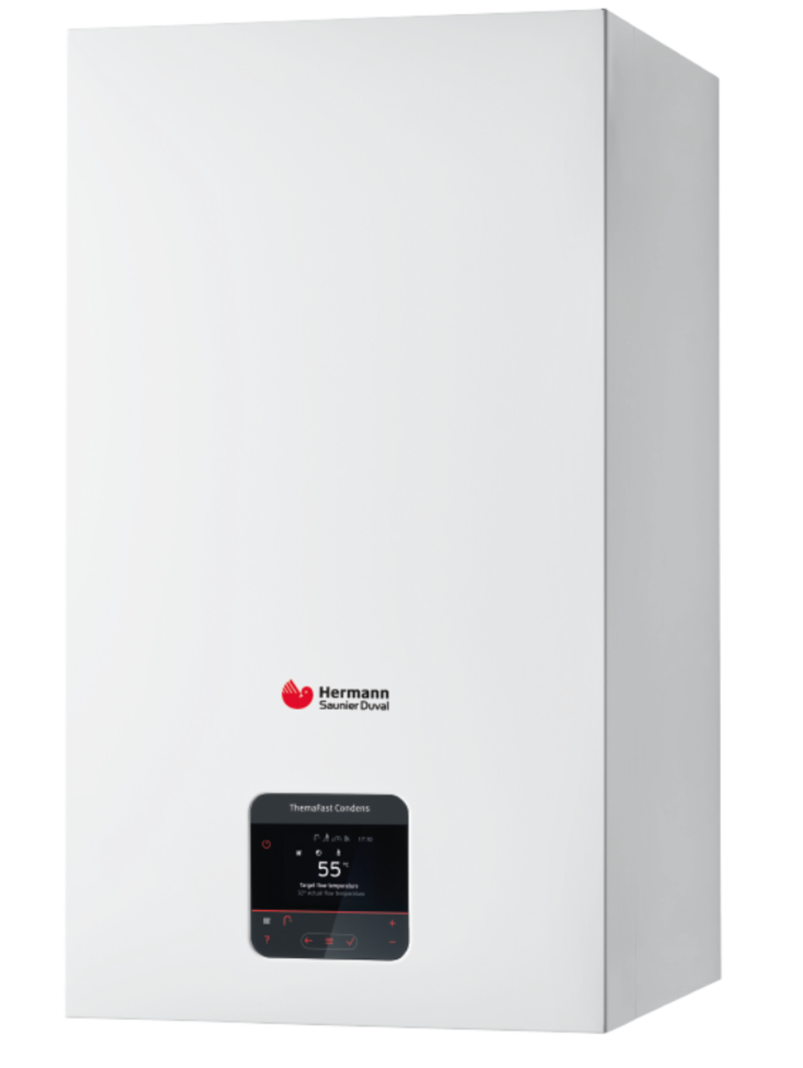 caldaia hermann saunier duval themafast condens 30 cs 1 metano completa di kit scarico fumi low nox novita