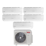 climatizzatore condizionatore ariston penta split inverter serie prios 9+9+9+9+9 con penta 121 xd0c o r 32 wi fi optional 9000+9000+9000+9000+9000