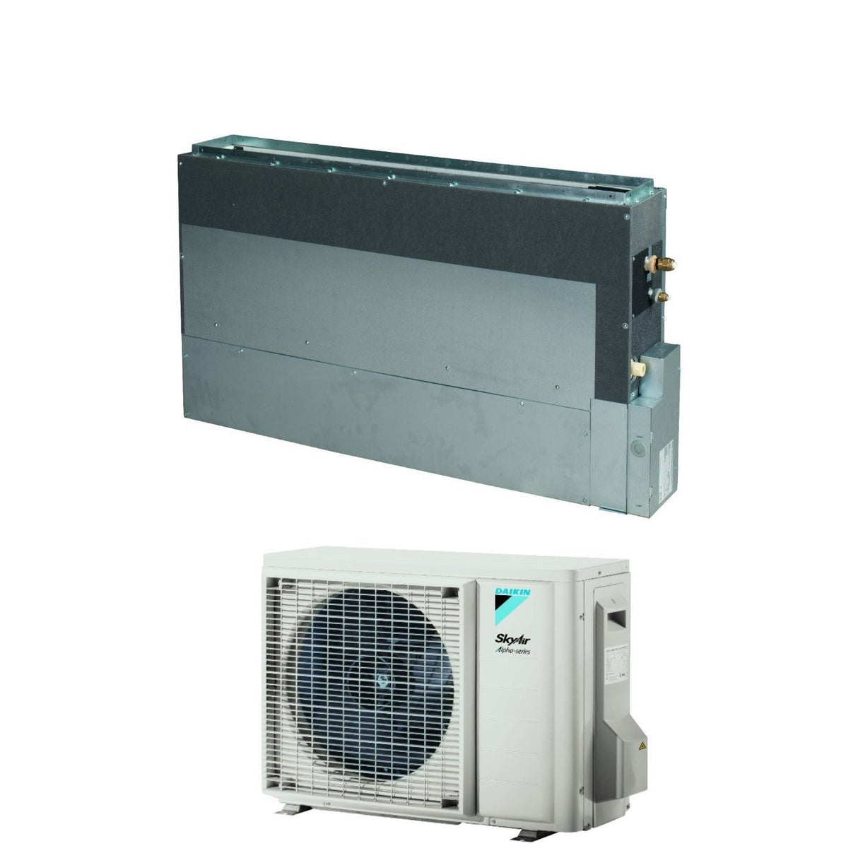 climatizzatore condizionatore daikin bluevolution a pavimento ad incasso skyair alpha series 12000 btu fna35a9 _ rzag35a r 32 wi fi optional