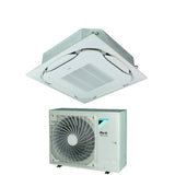 climatizzatore condizionatore daikin bluevolution inverter a cassetta round flow skyair alpha series 42000 btu fcag125b _ rzag125nv1 monofase r 32 wi fi optional con griglia standard