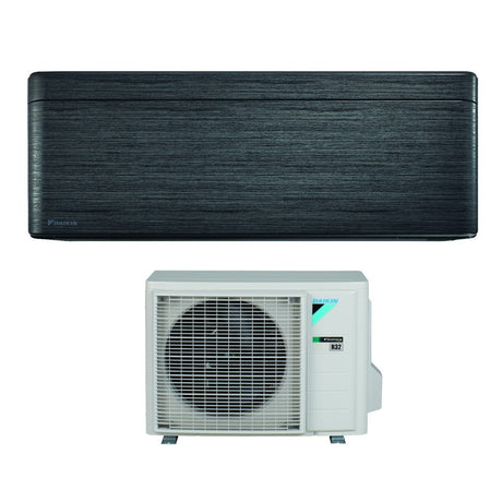climatizzatore condizionatore daikin bluevolution inverter serie ftxa bt stylish real blackwood 18000 btu ftxa50bt r 32 wi fi integrato classe a__ colore legno nero garanzia italiana novita