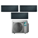 climatizzatore condizionatore daikin bluevolution trial split inverter serie stylish blackwood 7_7_9 con 3mxm40m n wi fi r 32 7000_7000_9000 new 2018