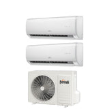 climatizzatore condizionatore dual split inverter ferroli giada m 9000_9000 btu con 21 3 wi fi integrato alexa e google home 9_9 novita