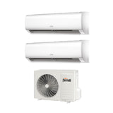 climatizzatore condizionatore ferroli dual split inverter serie diamant plus m 7_18 con 21 3 r 32 wi fi integrato 7000_18000 novita