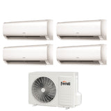 climatizzatore condizionatore ferroli quadri split inverter serie ambra m 7_7_7_12 con 28 4 r 32 wi fi integrato 7000_7000_7000_12000 novita