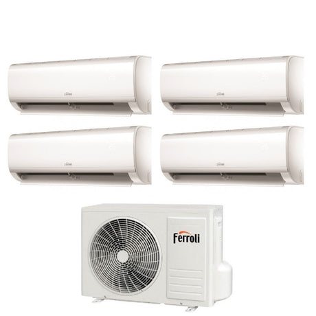 climatizzatore condizionatore ferroli quadri split inverter serie ambra m 7_7_7_7 con 28 4 r 32 wi fi integrato 7000_7000_7000_7000 novita