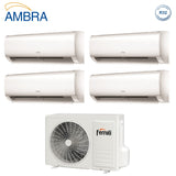 climatizzatore condizionatore ferroli quadri split inverter serie ambra m 7_7_7_9 con 28 4 r 32 wi fi integrato 7000_7000_7000_9000 novita