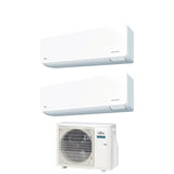 climatizzatore condizionatore fujitsu dual split inverter serie kg 7_9 con aoyg14kbta2 r 32 wi fi integrato 7000_9000