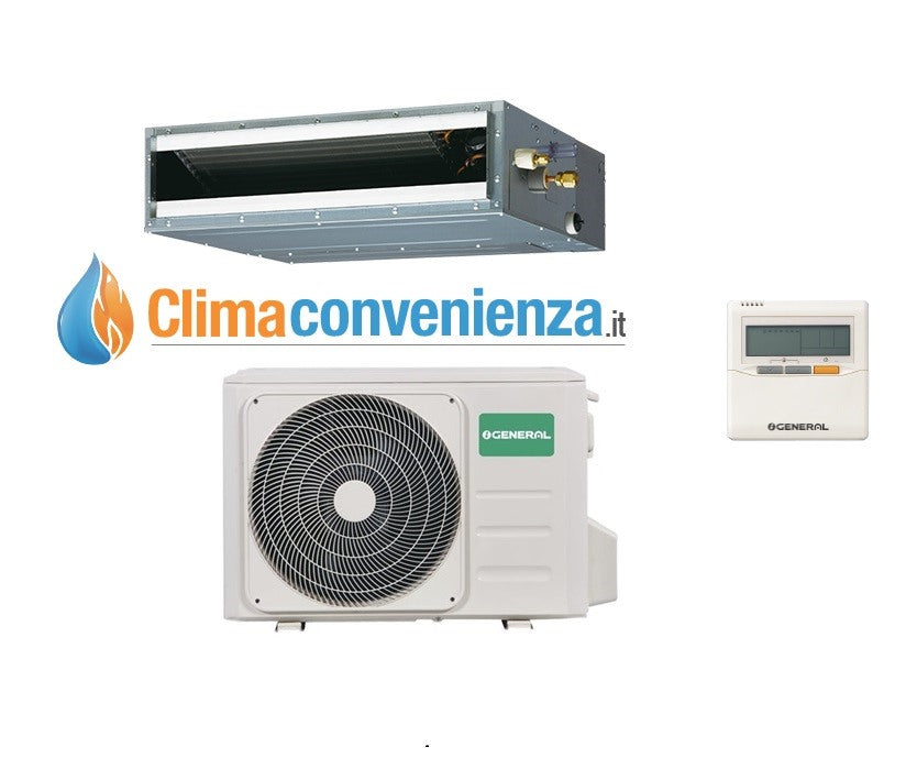 climatizzatore condizionatore fujitsu general canalizzato canalizzabile 12000 btu arhg12lltb compatta copia