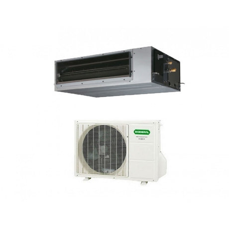 climatizzatore condizionatore fujitsu general canalizzato canalizzabile 14000 btu arhg14lhtbp