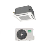 climatizzatore condizionatore fujitsu general cassetta a flusso d aria circolare inverter 30000 btu aux30krlb con comando e con pannello
