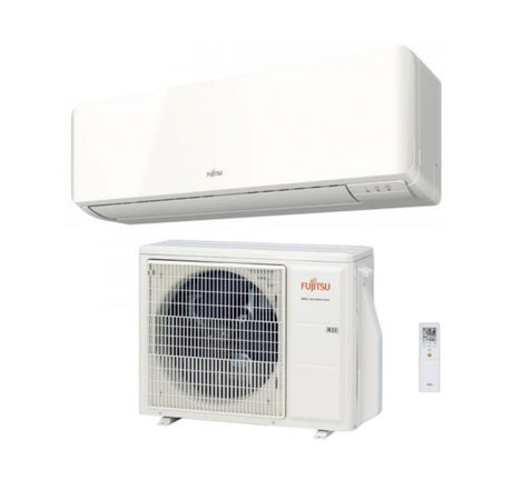 climatizzatore condizionatore fujitsu inverter serie km 18000 btu asyg18kmta modello large r 32 wi fi optional novita