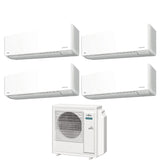 climatizzatore condizionatore fujitsu quadri split inverter serie km 7_12_12_12 con aoyg30kbta4 r 32 wi fi integrato 7000_12000_12000_12000