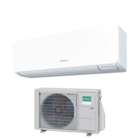 climatizzatore condizionatore general fujitsu inverter serie kmcf 12000 btu ashg12kmcf r 32 wi fi integrato classe a++ a+