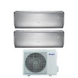 climatizzatore condizionatore gree dual split inverter serie u crown 9_12 con gwhd 18 nk6oo r 32 wi fi integrato 9000_12000