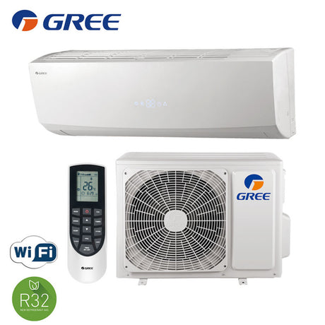 climatizzatore condizionatore gree inverter serie pular 18000 btu gwh18agd k6dna1d i r 32 wi fi integrato a__ a_