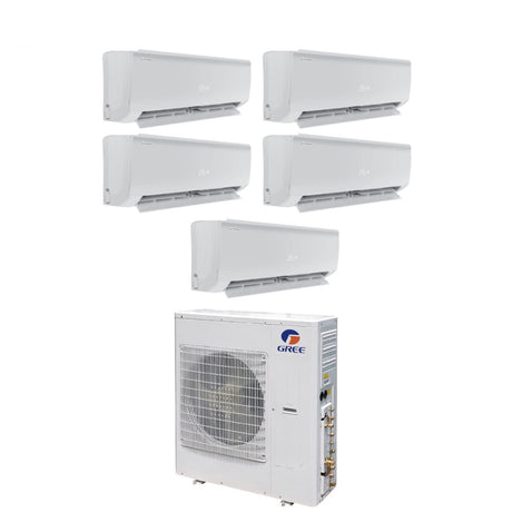 climatizzatore condizionatore gree penta split inverter serie bora plus 9_9_9_9_9 con gwhd 42 nk6lo r 32 wi fi optional 9000_9000_9000_9000_9000