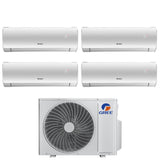 climatizzatore condizionatore gree quadri split inverter serie fairy 9_12_12_18 con gwhd 36 nk6lo r 32 wi fi integrato 9000_12000_12000_18000