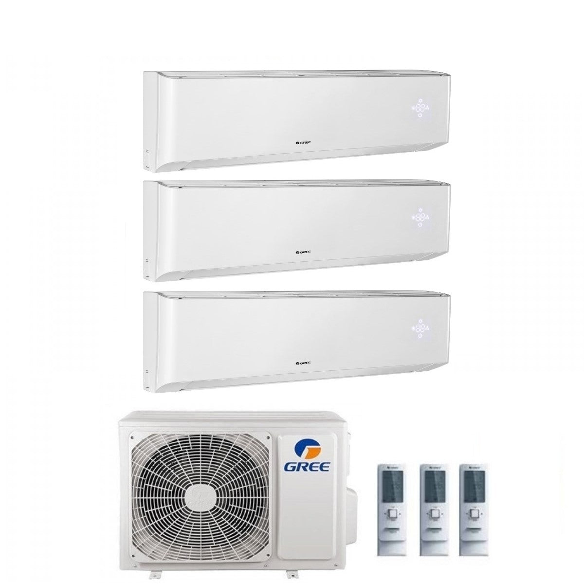 climatizzatore condizionatore gree trial split inverter serie amber 9_9_9 con gwhd21nk6lo r 32 wi fi 9000_9000_9000 new 2018