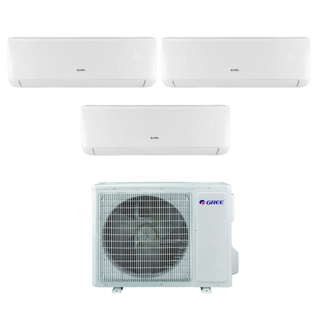 climatizzatore condizionatore gree trial split inverter serie bora 9_9_9 con gwhd24nk6lo r 32 new 2018