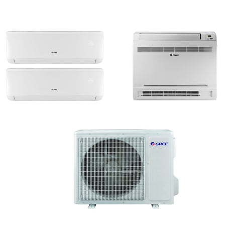 climatizzatore condizionatore gree trial split inverter serie bora _ console 9_9_12 con gwhd24nk6ko r 32 9000_9000_12000
