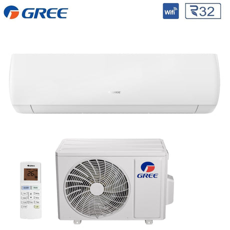 climatizzatore condizionatore green inverter serie muse plus 9000 btu gwh09aga k6dna1a o r 32 wi fi optional a__ a_