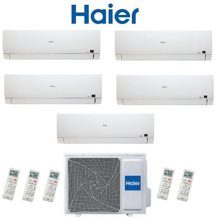 climatizzatore condizionatore haier penta split inverter serie brezza bs4 9_9_9_9_9 con 5u34hs1era 9000_9000_9000_9000_9000